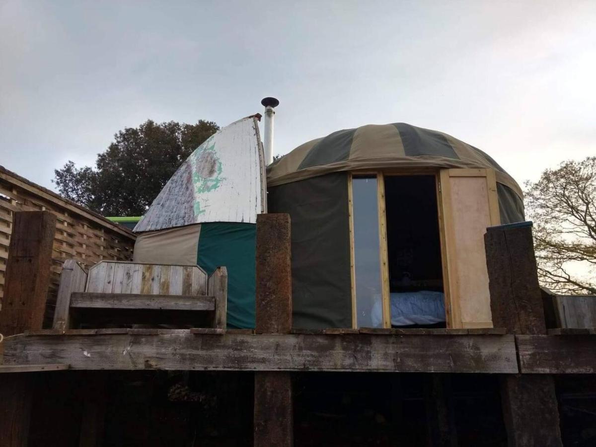 Willa Bembridge Harbour Yurt - Log Burner - Wifi Zewnętrze zdjęcie